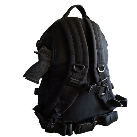 Krevis CCW Tactical Day Pack (Black) – Krevisusa