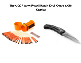 The UCO Storm-Proof Match Kit  & Ozark Knife